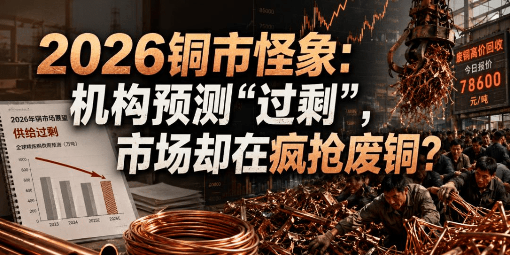 机构预测"过剩"，市场却在疯抢废铜？