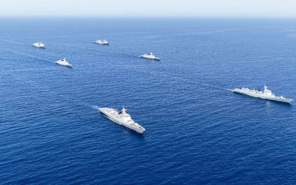 海军第48、49批护航编队组织任务交接